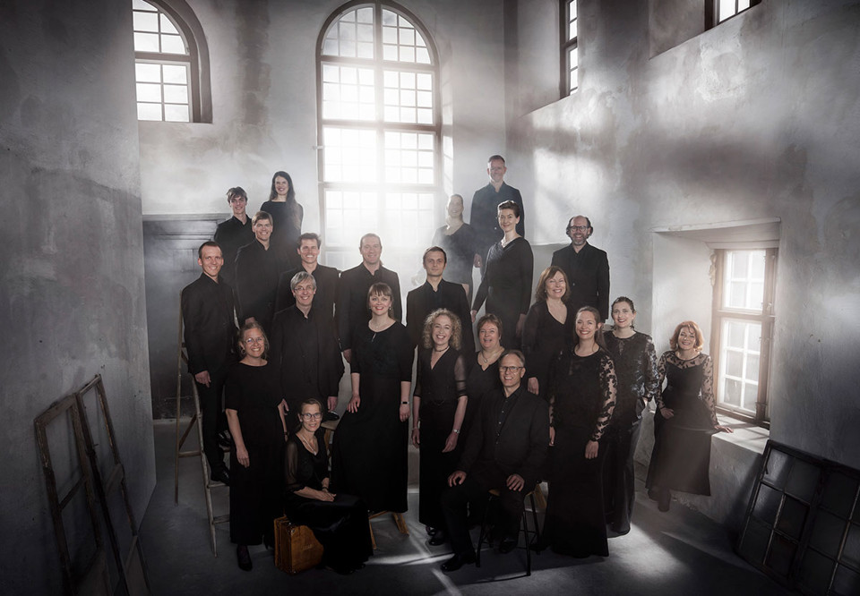 Stor kör. Fotgorafi.