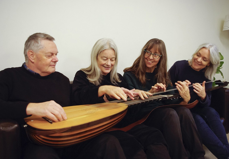 Grupp med människor. Fotografi