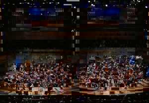 Stor orkester. Fotografi.