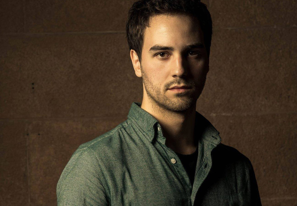 Närbild på man. Fotografi.