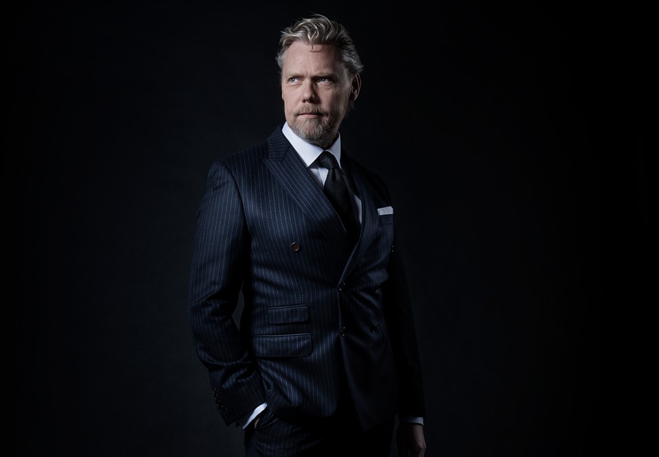 Närbild på man. Fotografi